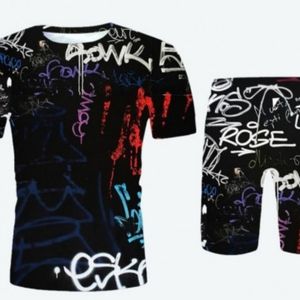 Men's Custom 2 Piece Short Set